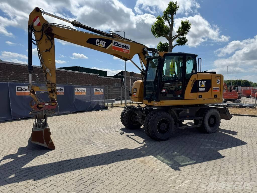 CAT M314F Ekskavatori uz riteņiem
