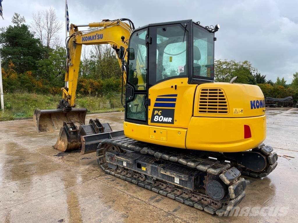 Komatsu PC 80MR-5E0 Vidēja lieluma ekskavatori 7 t - 12 t