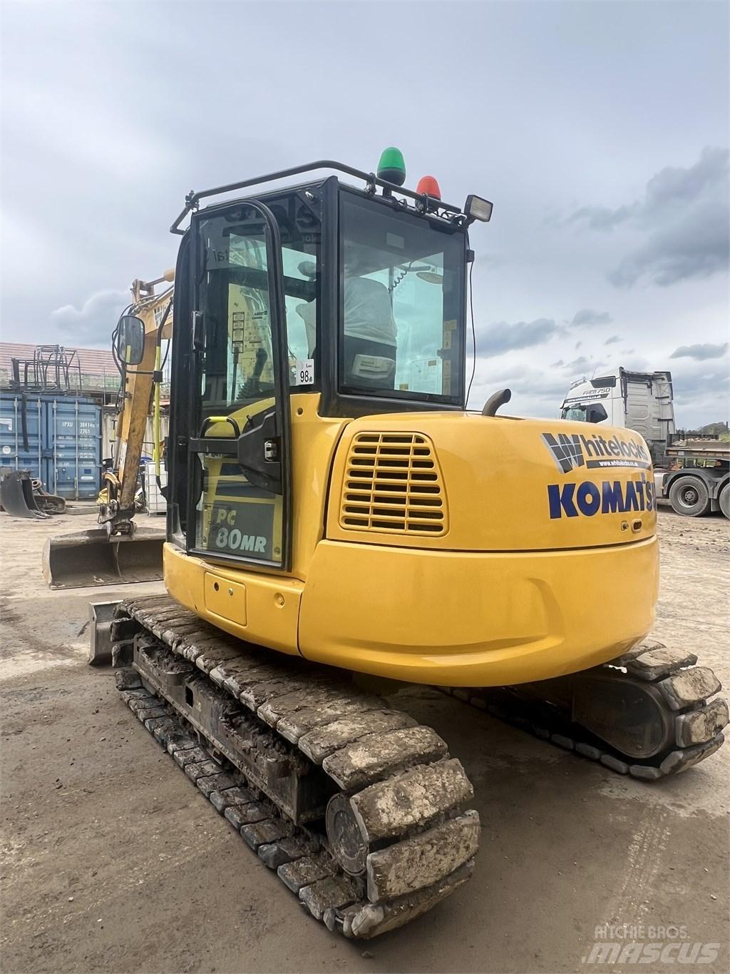 Komatsu PC 80 MR Vidēja lieluma ekskavatori 7 t - 12 t