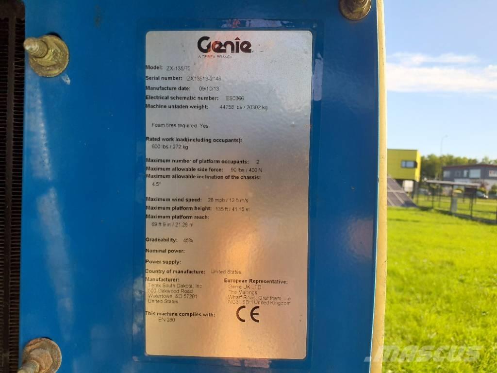 Genie ZX 135/70 Strēles pacēlāji