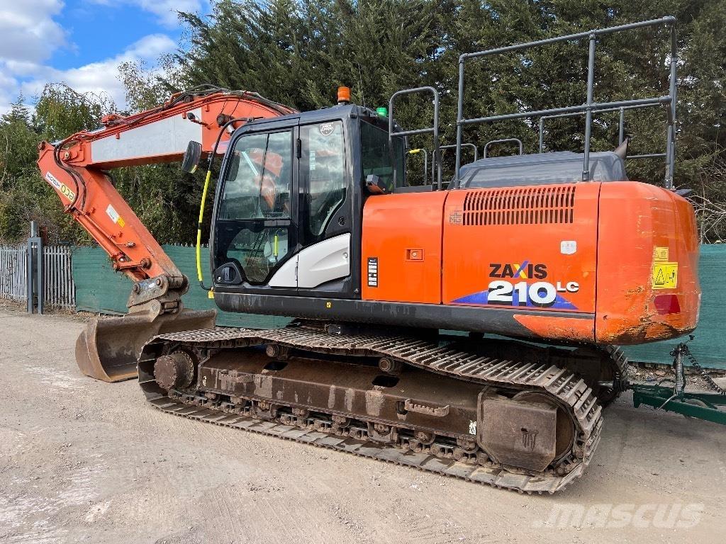 Hitachi zx210-6 Kāpurķēžu ekskavatori