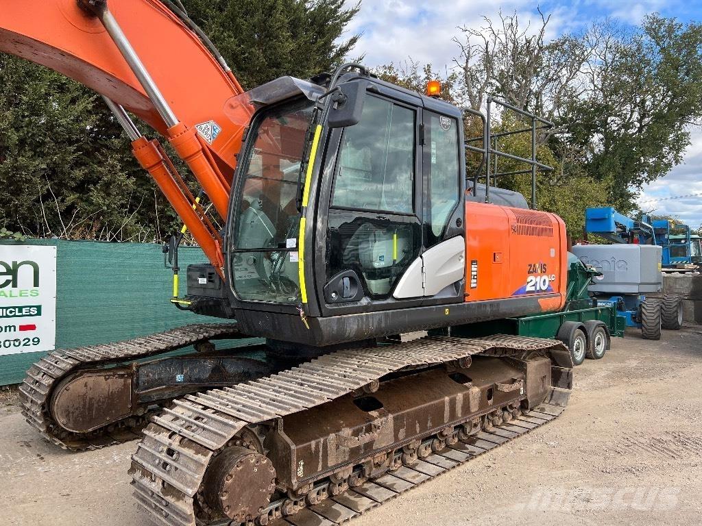 Hitachi zx210-6 Kāpurķēžu ekskavatori