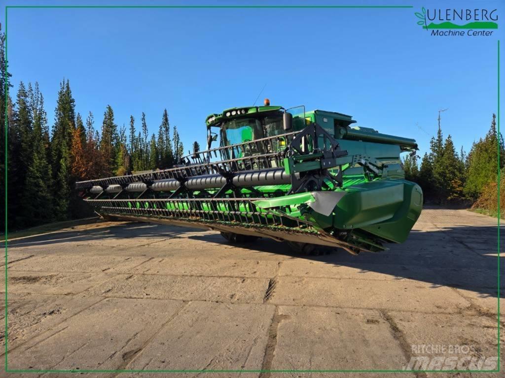 John Deere T 670 i Ražas novākšanas kombaini