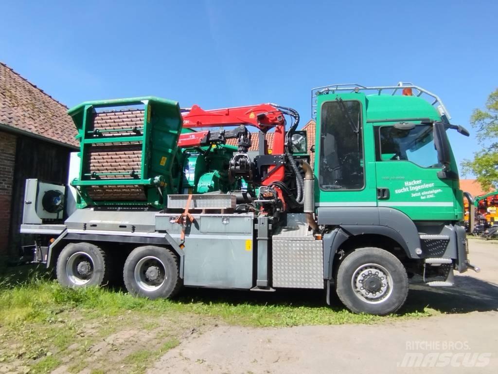 JENZ HEM 583 R-Truck Koksnes šķeldotāji