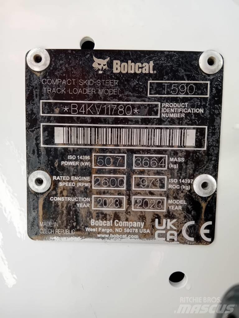 Bobcat T 590 Lietoti riteņu kompaktiekrāvēji
