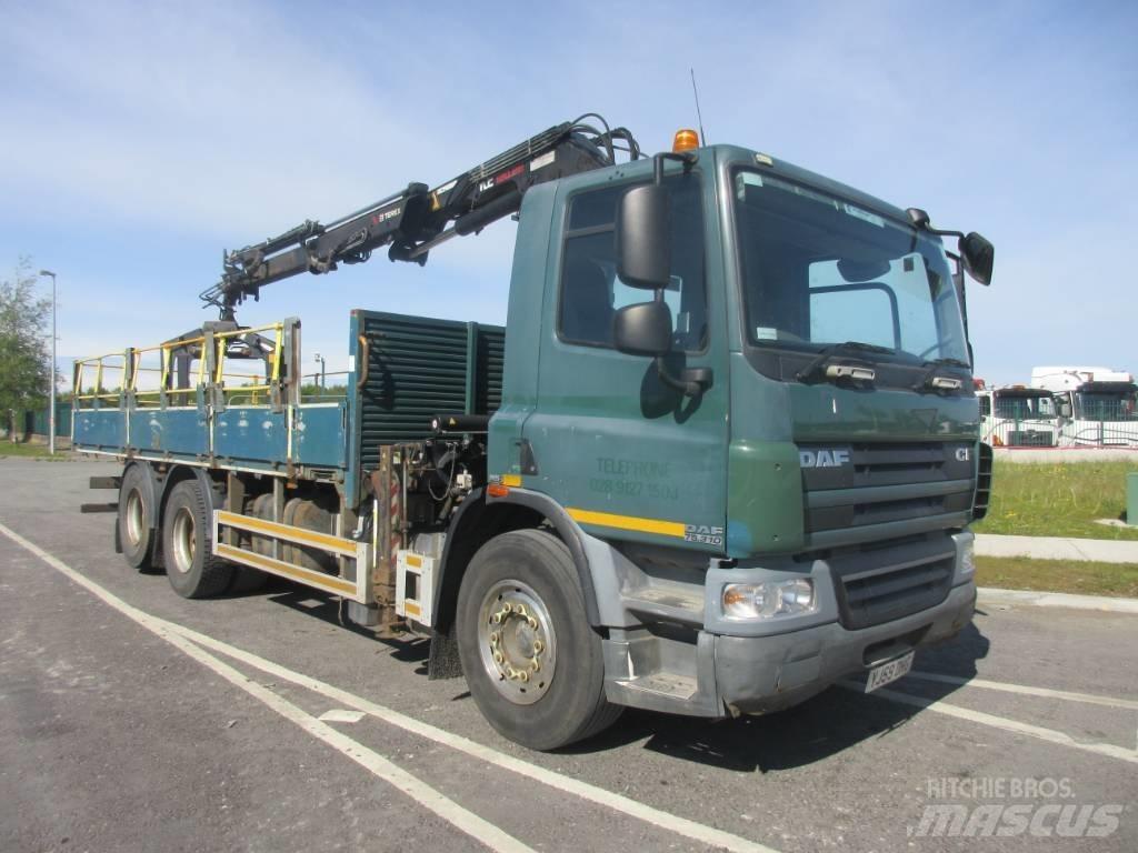 DAF 75.310 Smagās mašīnas ar celtni