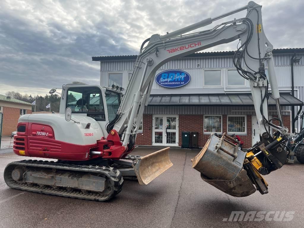 Takeuchi TB 290-2 Vidēja lieluma ekskavatori 7 t - 12 t
