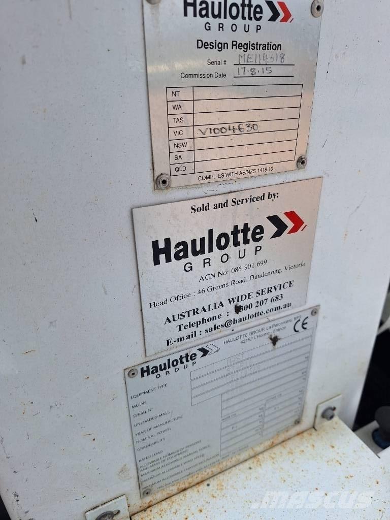 Haulotte Star 10 Kompakts pacēlājs ar rotējošu strēli