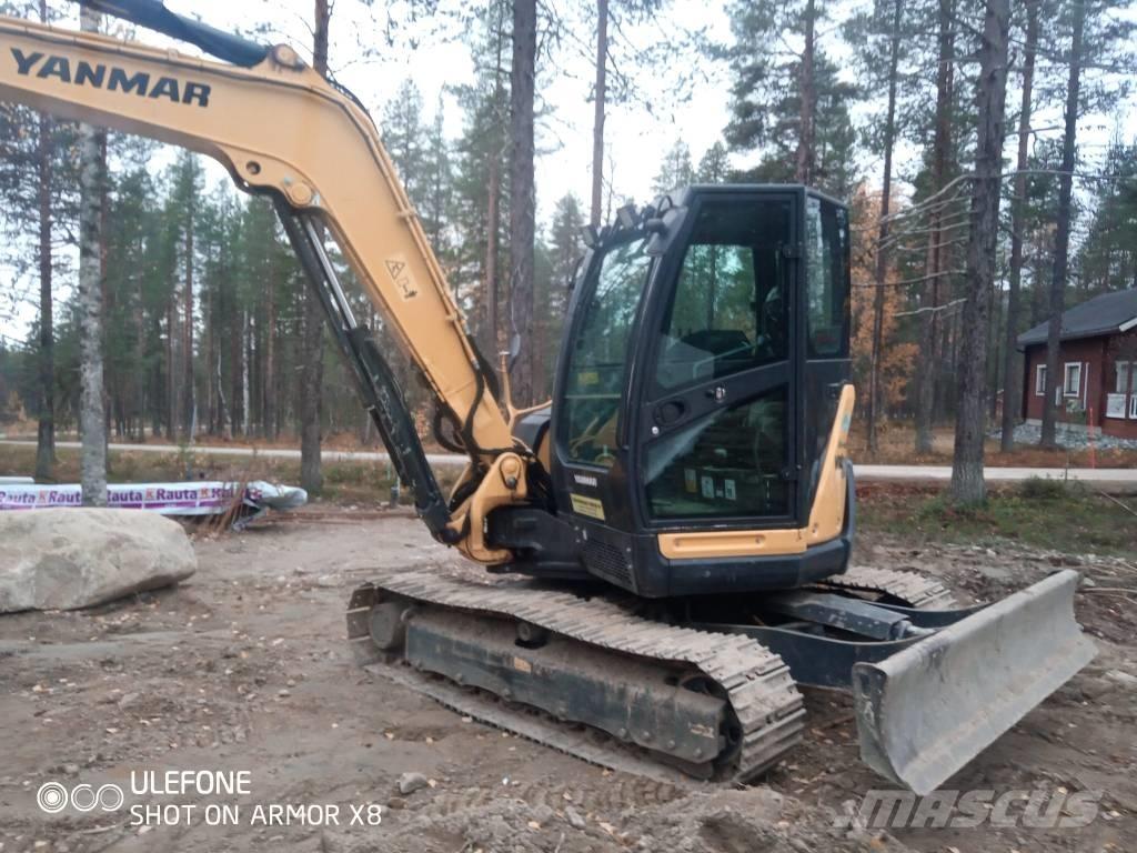 Yanmar Vio 80-1A Vidēja lieluma ekskavatori 7 t - 12 t