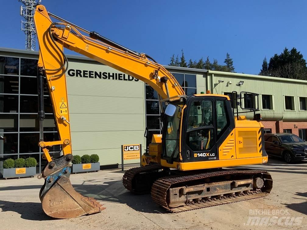 JCB 140X LC Kāpurķēžu ekskavatori