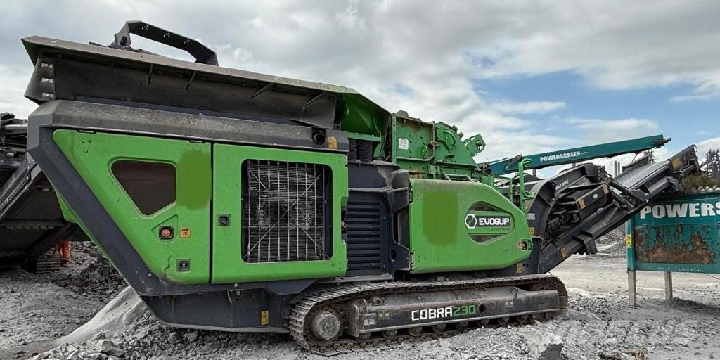 EvoQuip Cobra 230 Mobilie drupinātāji