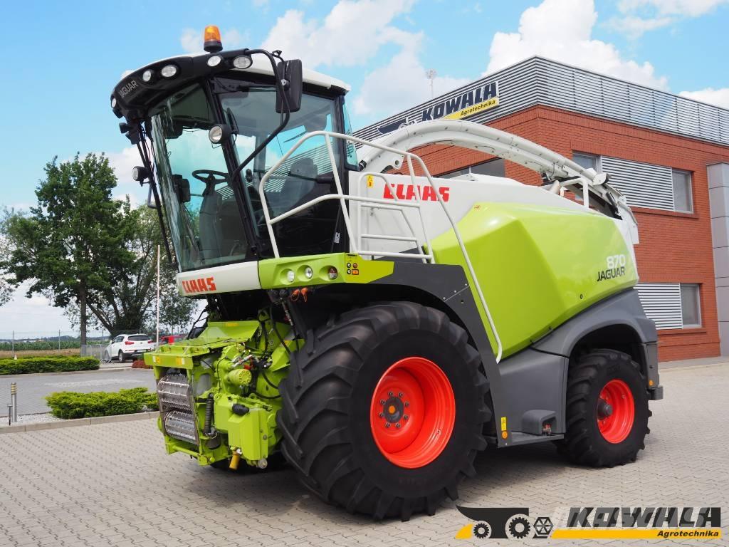 CLAAS Jaguar 870 Lopbarības novācēji