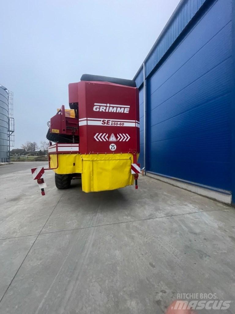 Grimme SE 150-60 Kartupeļu novākšanas kombaini