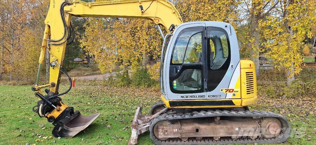 Kobelco E 70 SR Kāpurķēžu ekskavatori