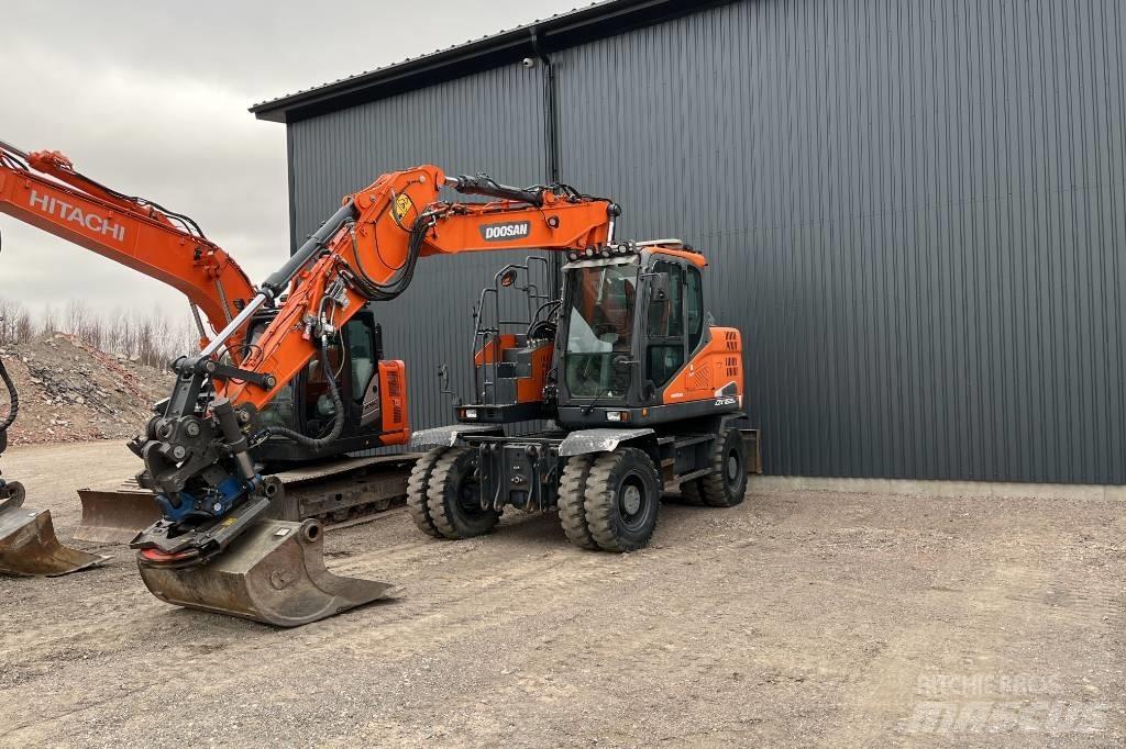 Doosan DX 165 W-5 Ekskavatori uz riteņiem
