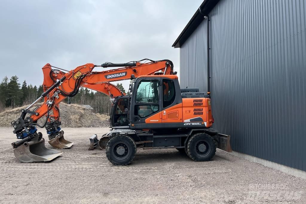 Doosan DX 165 W-5 Ekskavatori uz riteņiem