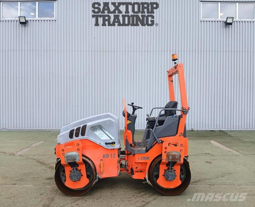 Hamm HD12 VV, Vält Divvalču grunts veltņi