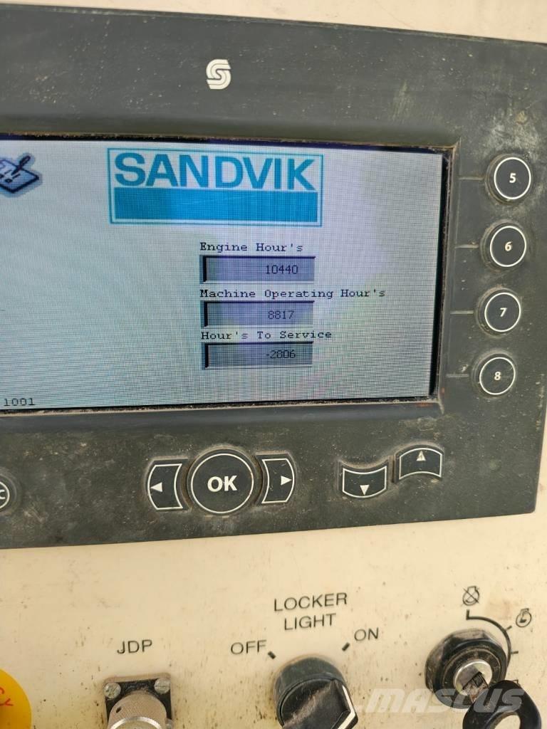 Sandvik QJ 341 Mobilie drupinātāji