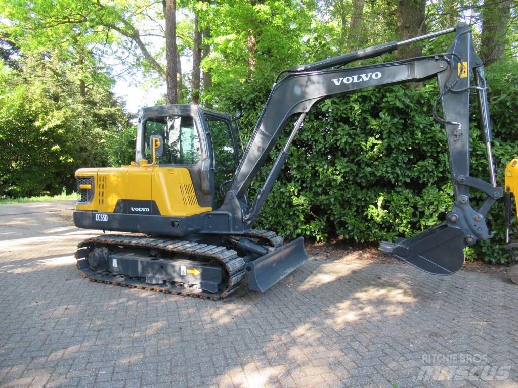Volvo EC 55 D Mini ekskavatori < 7 t