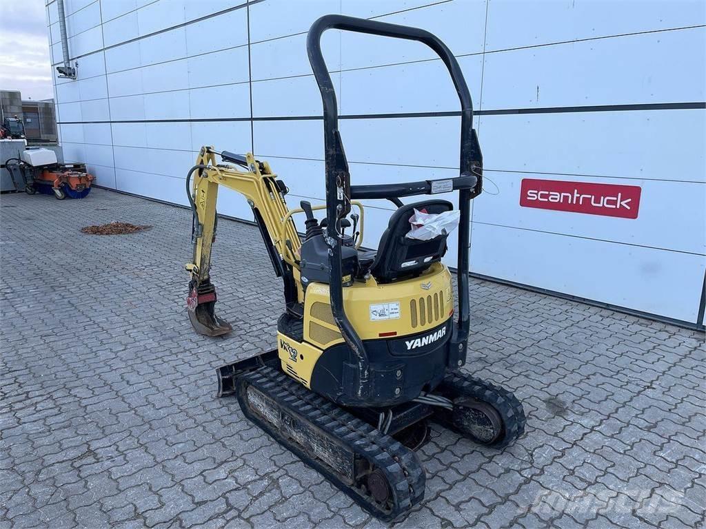 Yanmar VIO12 Ekskavatori uz riteņiem
