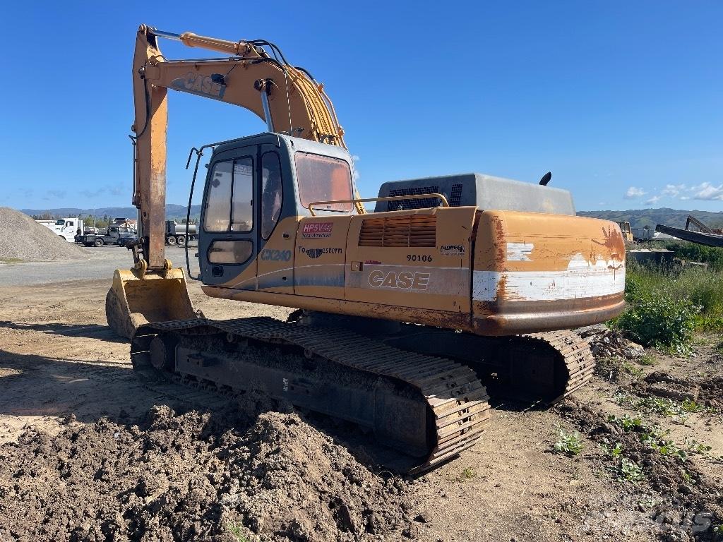 CASE CX 240 Kāpurķēžu ekskavatori