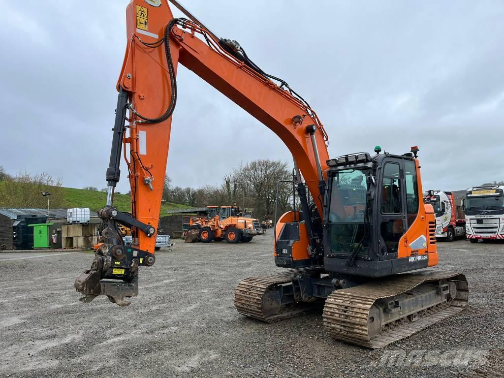 Doosan DX140LCR-7 Kāpurķēžu ekskavatori