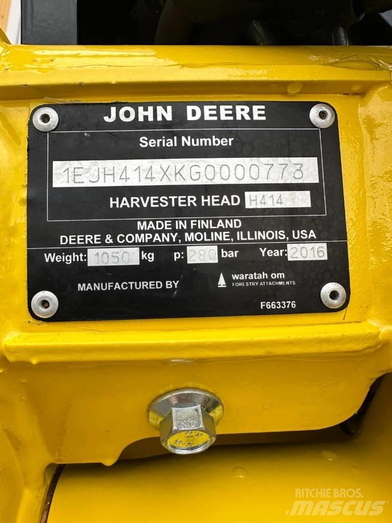 John Deere H 414 Hārvesteru kausi
