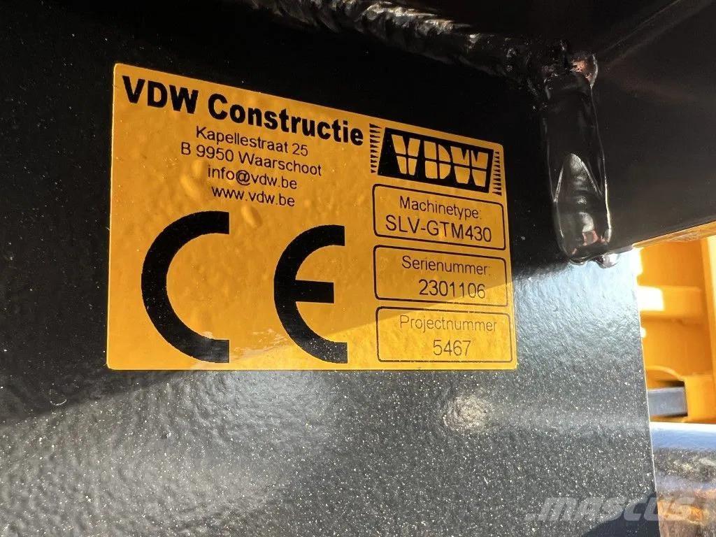  VDW GTM 430 Cita ražas novākšanas tehnika