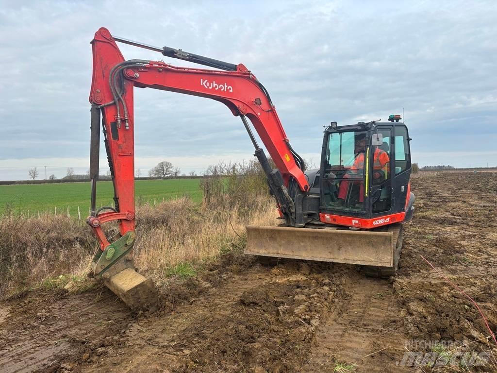 Kubota KX 80-4 Vidēja lieluma ekskavatori 7 t - 12 t