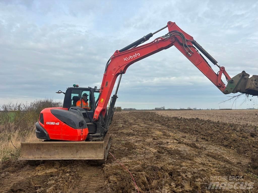 Kubota KX 80-4 Vidēja lieluma ekskavatori 7 t - 12 t