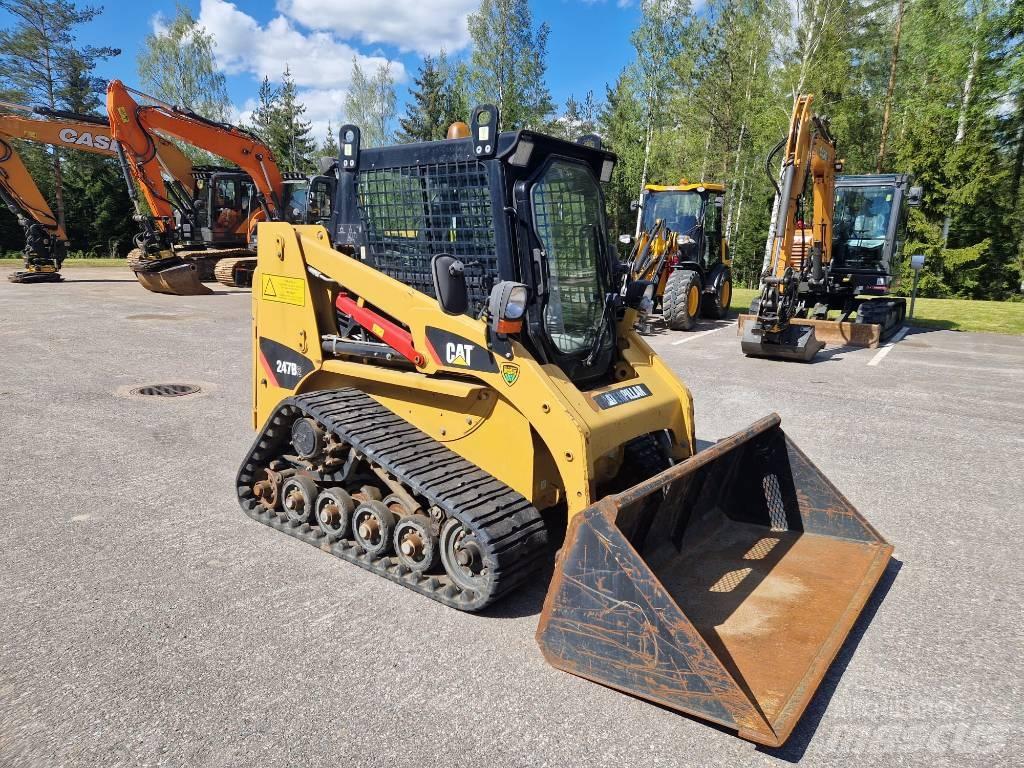 CAT 247 B 2 Lietoti riteņu kompaktiekrāvēji
