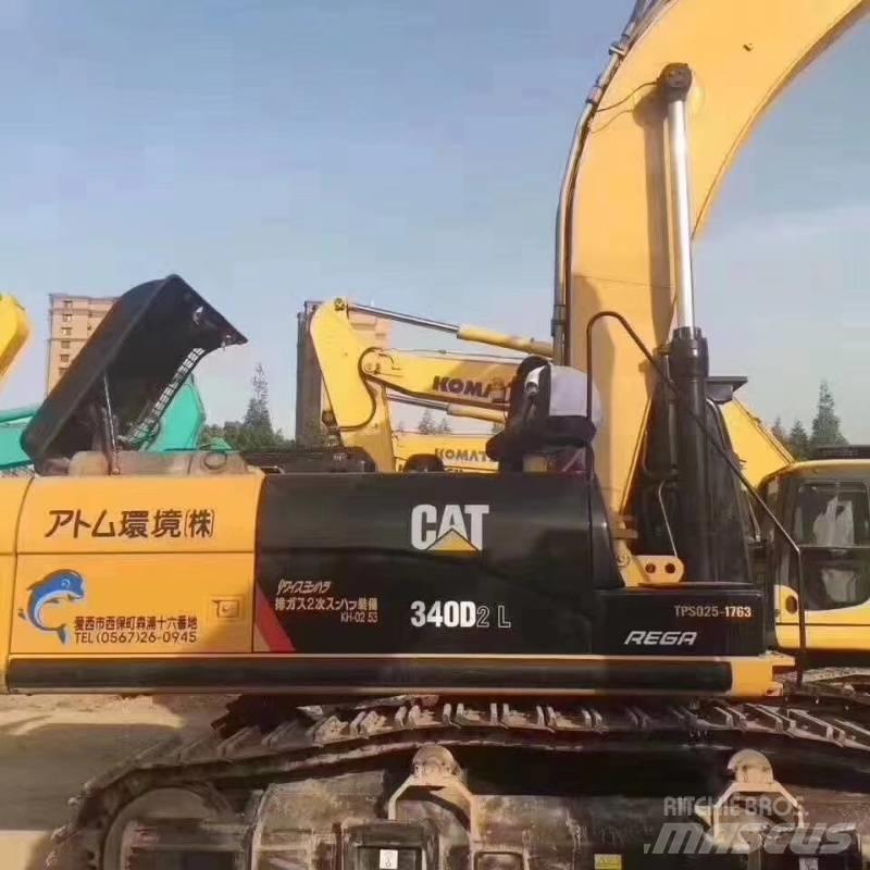 CAT 340 D L Kāpurķēžu ekskavatori