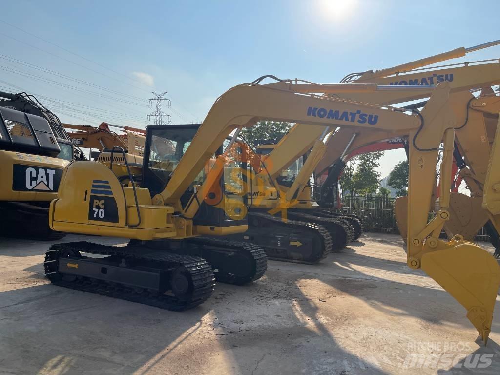 Komatsu PC 70 Mini ekskavatori < 7 t