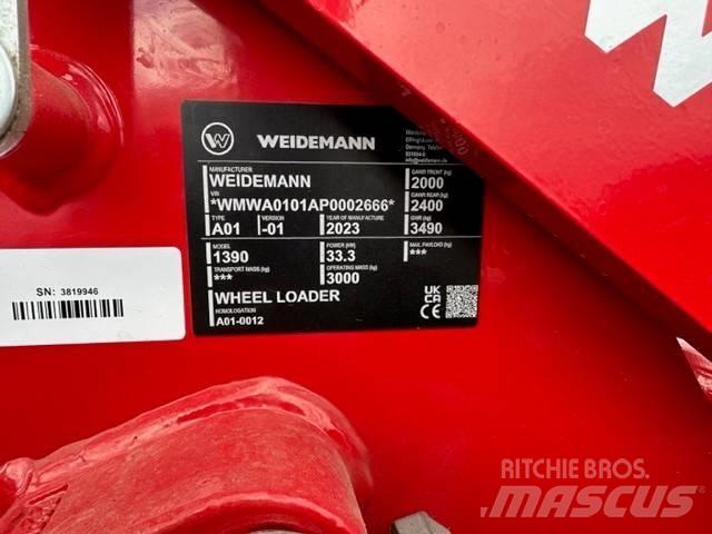 Weidemann 1390 Iekrāvēji uz riteņiem
