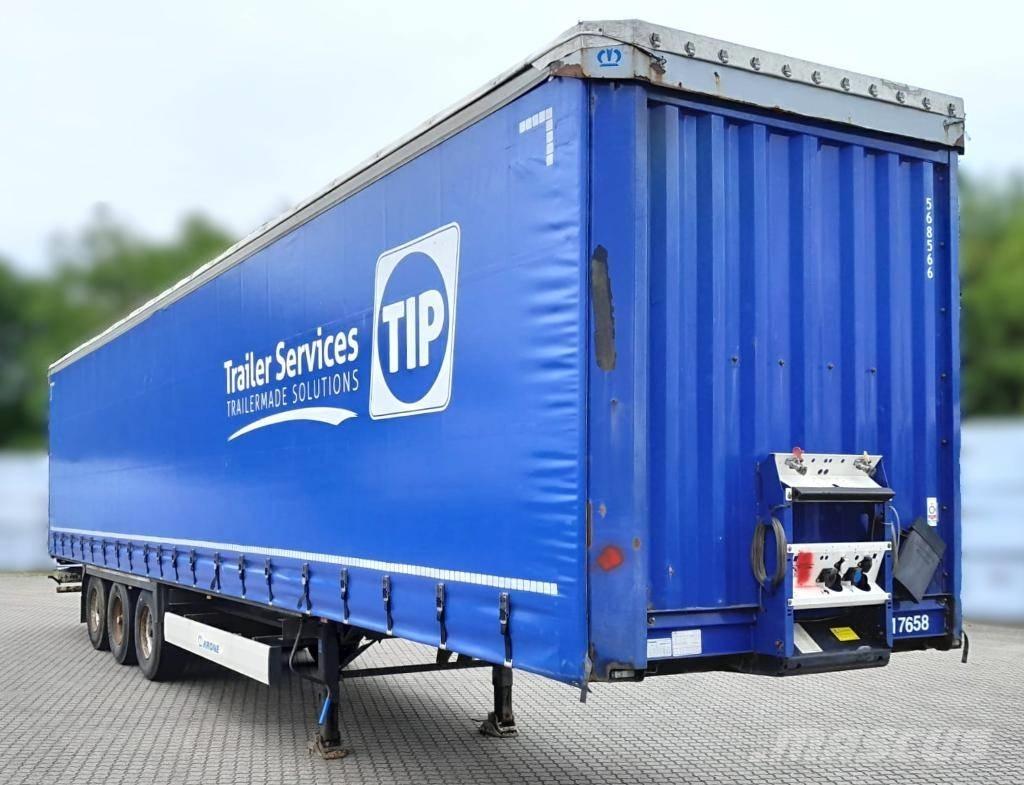 Krone SDP 27 Tents puspiekabes