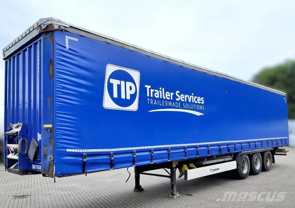 Krone SDP 27 Tents puspiekabes