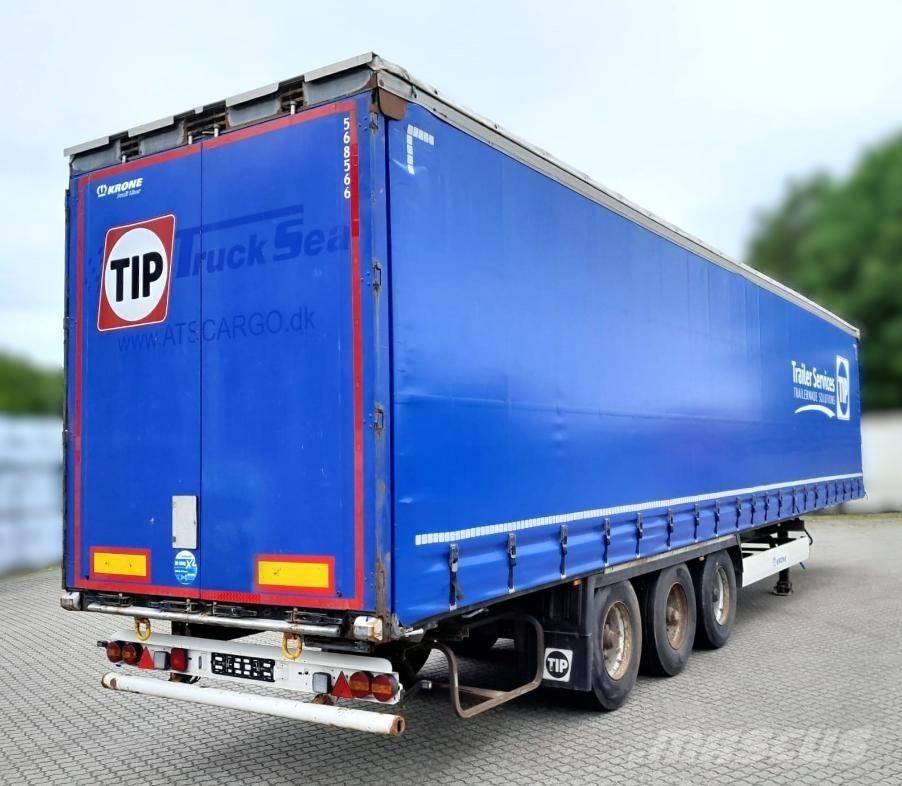 Krone SDP 27 Tents puspiekabes