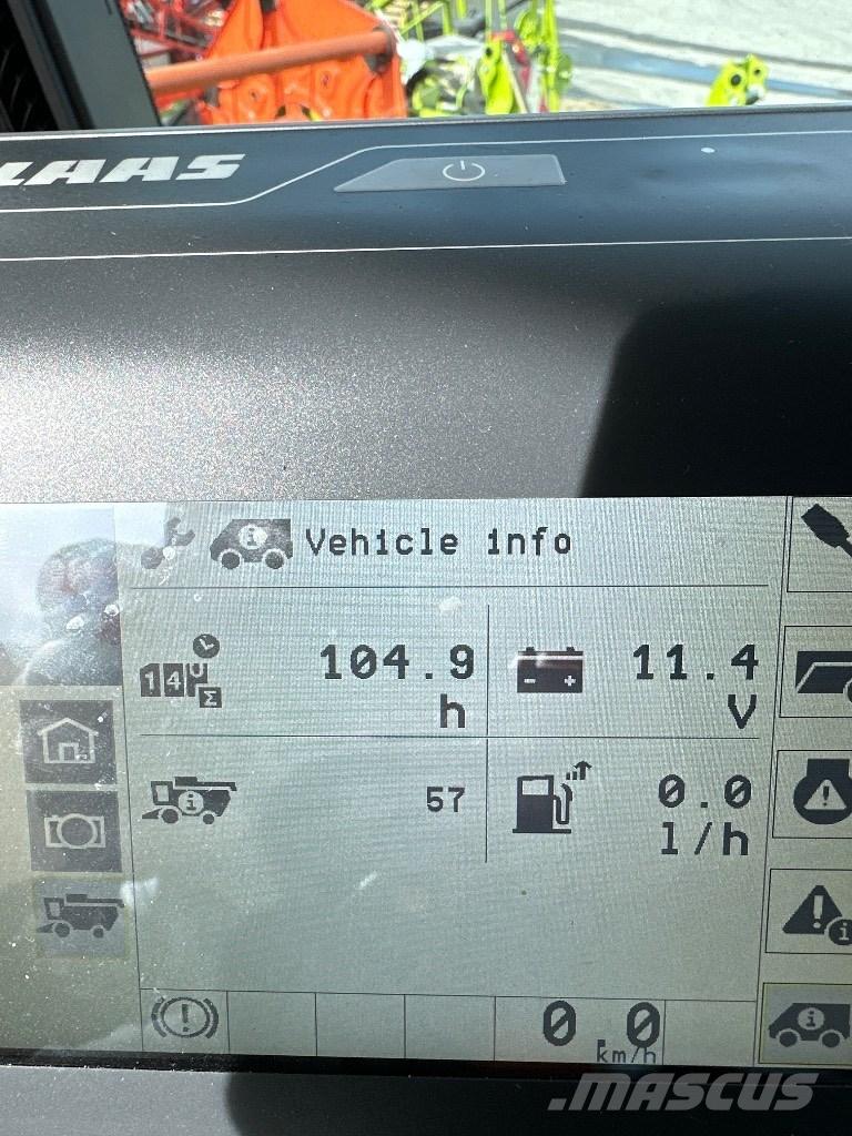 CLAAS Evion 430 Ražas novākšanas kombaini