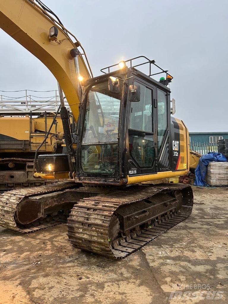 CAT 312 E Kāpurķēžu ekskavatori
