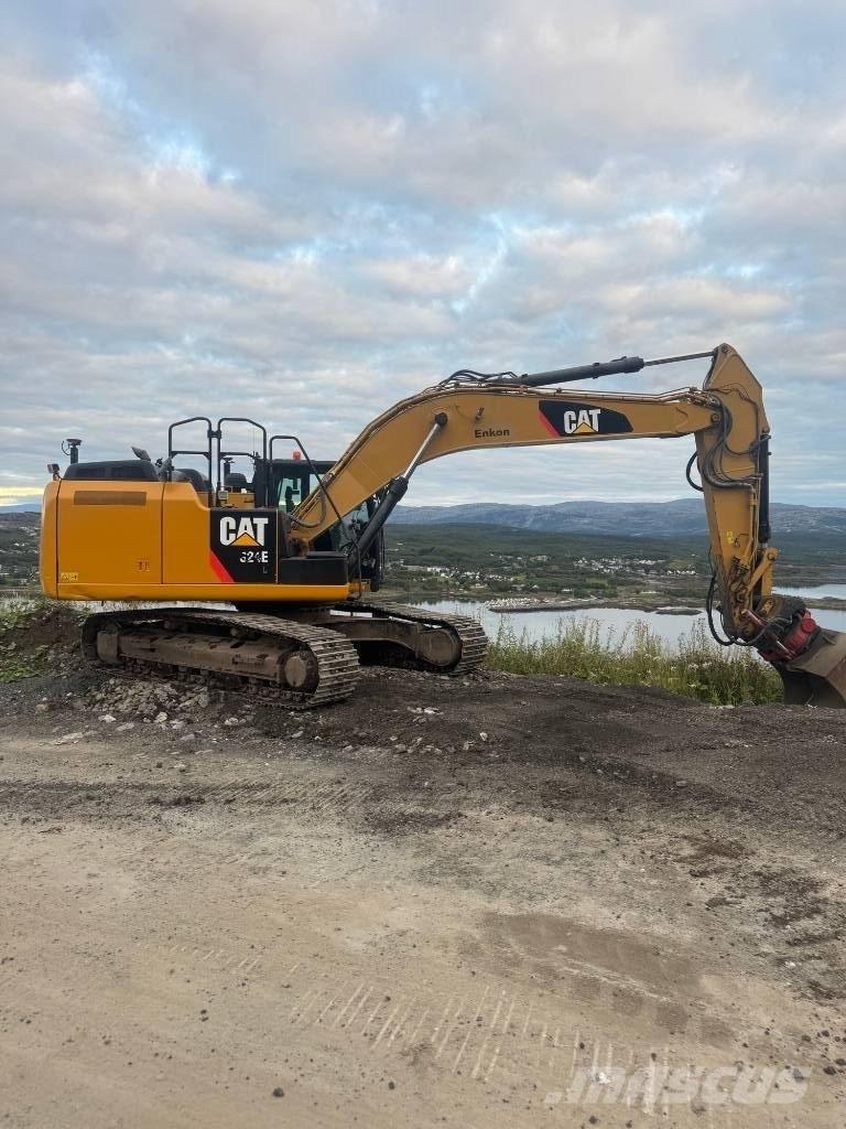 CAT 324 EL Kāpurķēžu ekskavatori