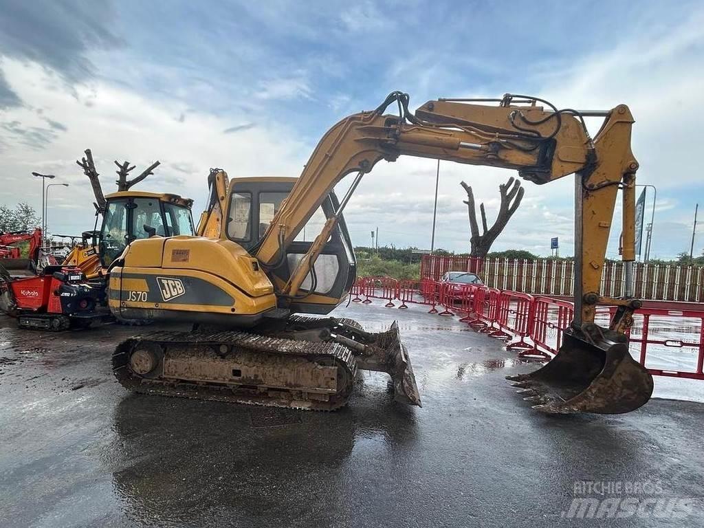 JCB JS70 Vidēja lieluma ekskavatori 7 t - 12 t