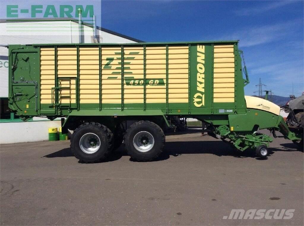 Krone zx 450 gd Graudu pārkraušanas piekabes