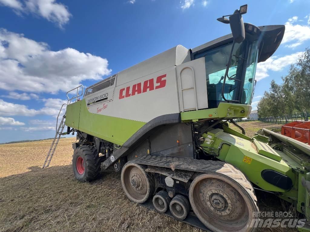 CLAAS Lexion 600 TT Ražas novākšanas kombaini