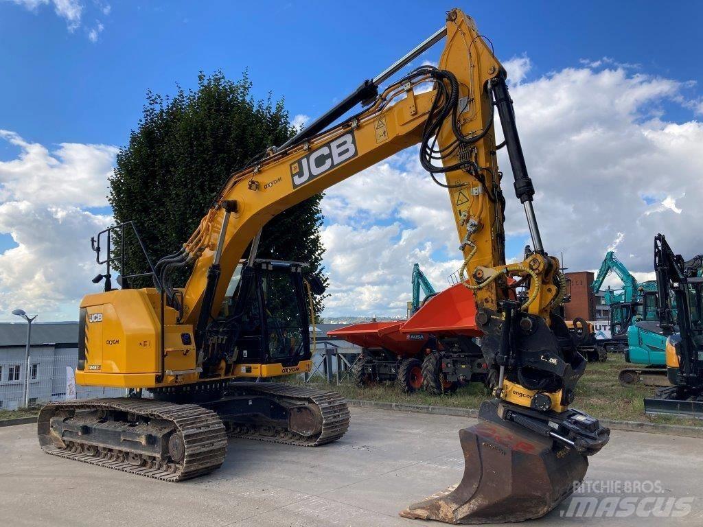 JCB 245 XR Kāpurķēžu ekskavatori