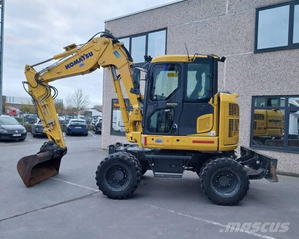 Komatsu PW 98 MR-11 Ekskavatori uz riteņiem