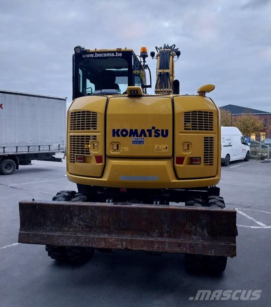 Komatsu PW 98 MR-11 Ekskavatori uz riteņiem