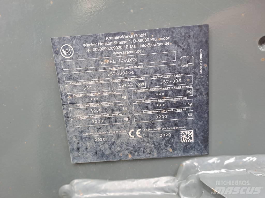 Kramer 5055e Iekrāvēji uz riteņiem