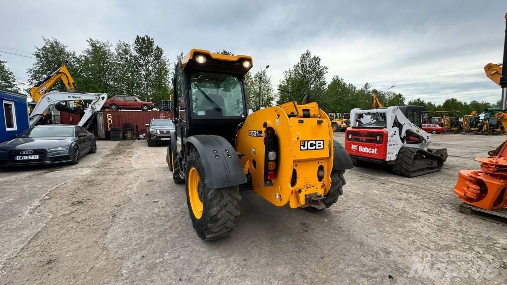 JCB 531-70 Teleskopiskie riteņu iekrāvēji