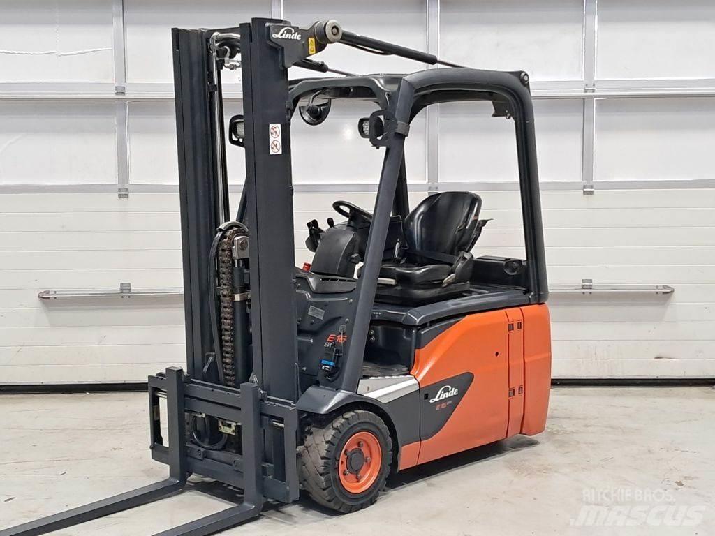Linde E16-02 Elektriskie iekrāvēji