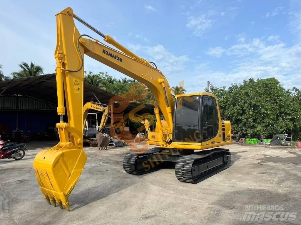 Komatsu PC 120 Kāpurķēžu ekskavatori